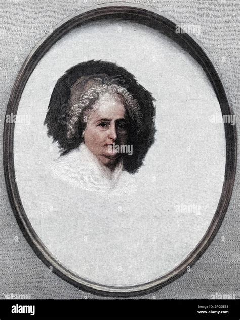 Martha Washington Wife Of George Stock Photo Alamy