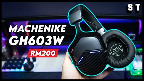 Machenike Gh W G Wireless Gaming Headset Unboxing Review