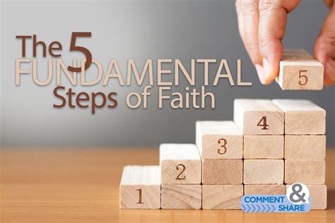 The 5 Fundamental Steps Of Faith KCM Blog