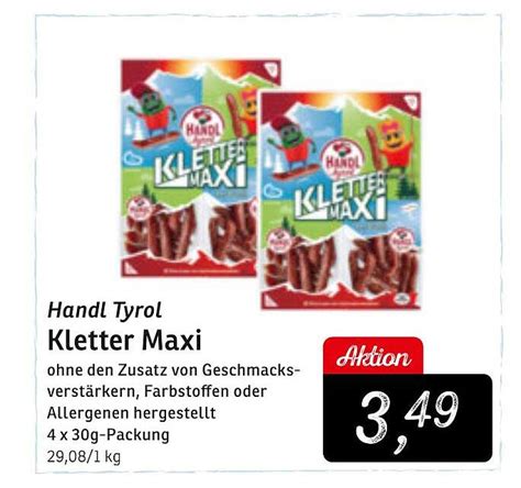 Handl Tyrol Kletter Maxi Angebot Bei KONSUM 1Prospekte De