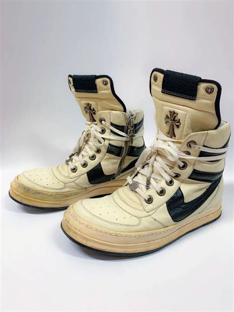 Chrome Hearts × Rick Owens Rick Owens x Chrome Hearts Dunks White ...