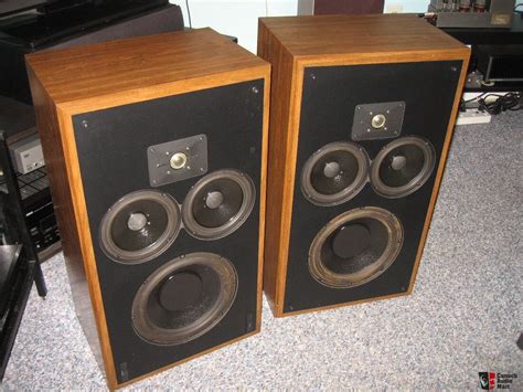 Vintage Polk Audio Monitor 10 Speakers Very Nice Photo 1644729