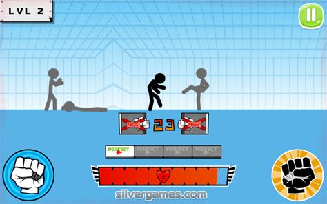 Stickman Fighter - Play Online on SilverGames 🕹️