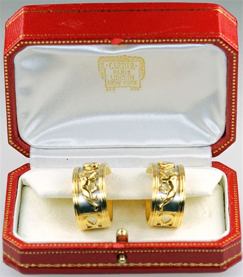 Vintage Cartier Earrings - Vintage Cartie – Deleuse Fine Jewelry