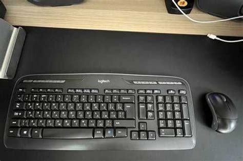 Logitech беспроводные клавиатура K330 + мышь M215 купить | Комьютерные ...