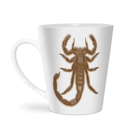 Brown Scorpion Mugs Stainless Steel Travel Mug Latte Mugs