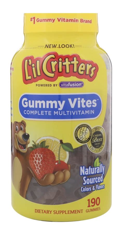 Детские витамины Gummy Vites Complete Multivitamin (190 gummies) купить ...