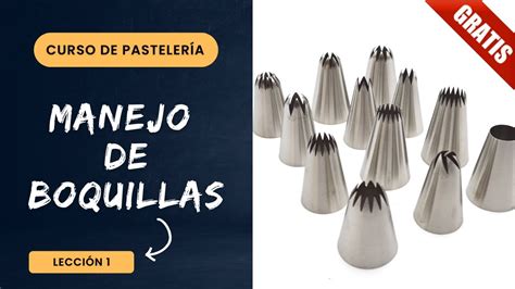 Como Utilizar Las Boquillas En Pasteler A Curso Gratis De