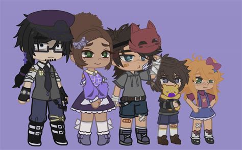 Afton family designs : r/GachaClub