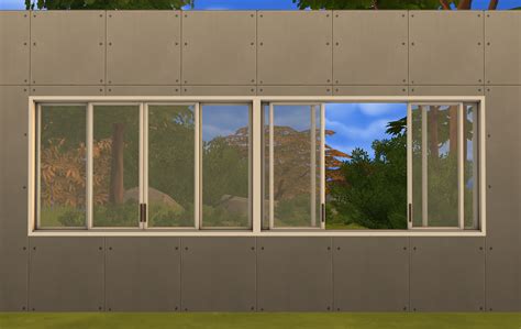 Sims 4 CC I Like Minc7878 SUNSET WINDOWS AND ARCHES 2