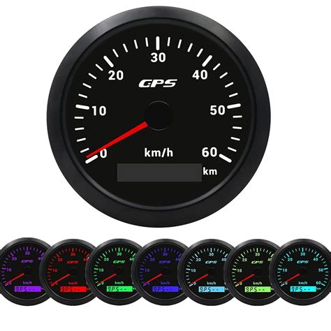 Geloo Mm Gps Tachimetro Colori Retroilluminazione Km H