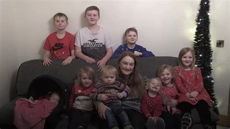 Festive Fun For One Of Uk S Biggest Families Mum Of Tells How They