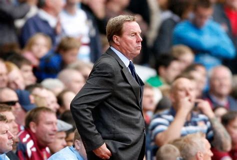 Tottenham Hotspurs Manager Harry Redknapp Reacts Editorial Stock Photo ...