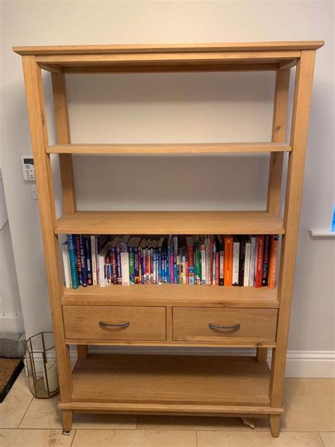 Solid oak bookcase | in Exeter, Devon | Gumtree