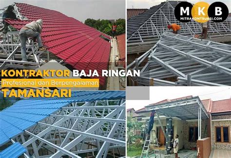 Harga Jasa Pasang Baja Ringan Tamansari 2024 Mitra Konstruksi Baja