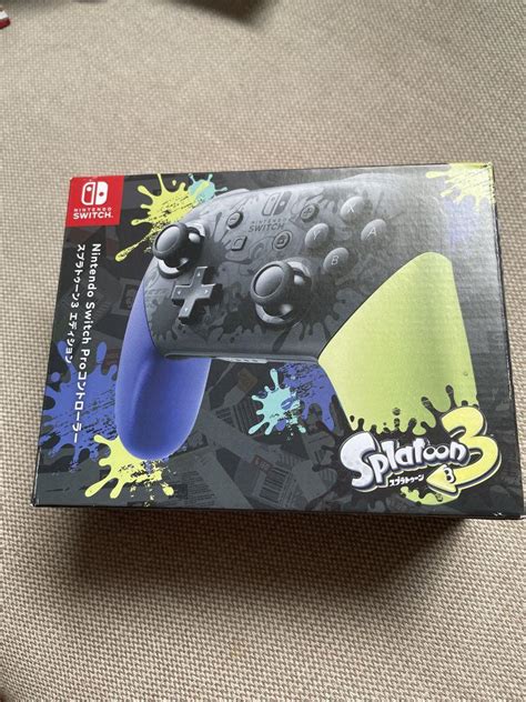 になります Switch 純正プロコン スプラトゥーン3 Proコントローラー 新品未開封品 Bak8d M97942670258 ブランド