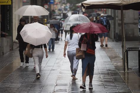 Se Avecinan Lluvias La Aemet Actualiza La Previsi N Del Tiempo En