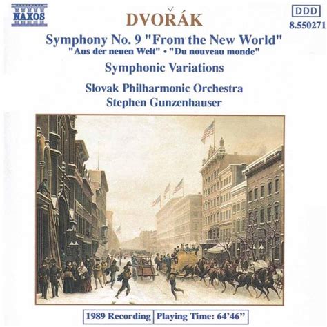 Slovak Philharmonic Orchestra Dvor K Symphony No Symphonic