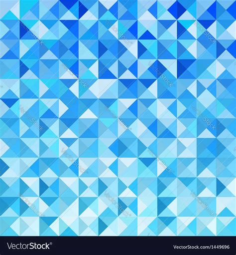 Blue Mosaic Background Wallpaper Royalty Free Vector Image