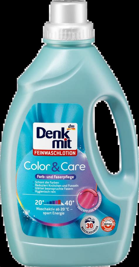 Denkmit Denkmit Vloeibaar Mild Wasmiddel Lotion Colour Care 1 5 L