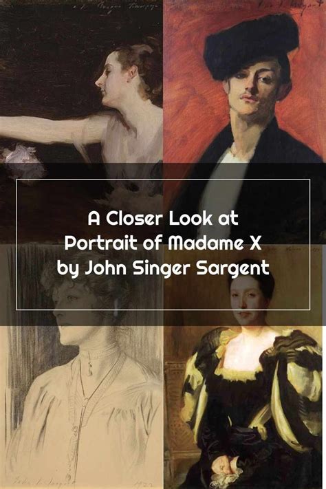 John Singer Sargent A Closer Look At Portrait Of Madame X By John