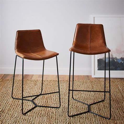 Out Of This World Leather Bar Stools Canada Waterfall Wood Island