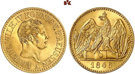 Friedrich Wilhelm IV 1840 1861 Doppelter Friedrichs D Or 1846 A 13