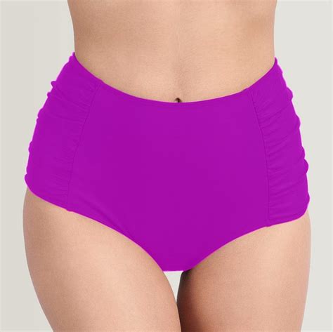 Kit Hot Pants Biquíni Retro Cintura Alta Calcinha MercadoLivre