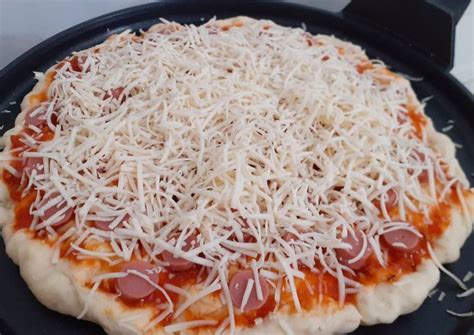 Resep Pizza Teflon Ala Rumahan Cocok Buat Camilan Sore Bertuahpos