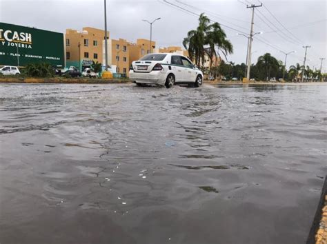 Fuertes lluvias provocan inundaciones en todo Cancún FOTOS PorEsto