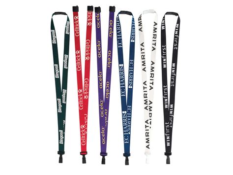 Bh P E T Recycled Silk Screen Lanyard Devara