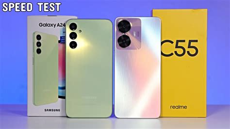 Speed Test Realme C55 Vs Samsung Galaxy A24 🔥 Helio G88 Vs Helio G99 😱cuál Es Más Rápido🔥 Youtube