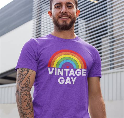 Lgbtq2s Pride Shirt Men Women Vintage Gay Kind Humans Right Be Human