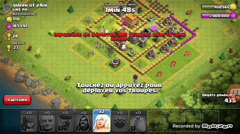 PETITE ATTAQUE SUR CLASH OF CLANS YouTube