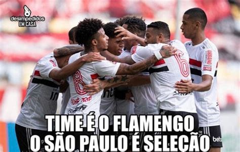 Flamengo vira piada após goleada sofrida para o São Paulo veja os