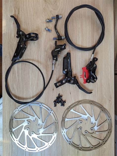 Sram Guide Rsc Piston Brakes Front Rear W Rotors For Sale