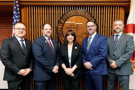 Hernando County Board Of County Commissioners Elect Officers