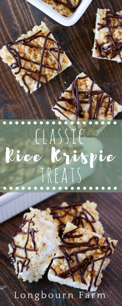 Classic Rice Krispie Squares Recipe Rice Krispie Treats Dessert Recipes Easy Krispie Treats