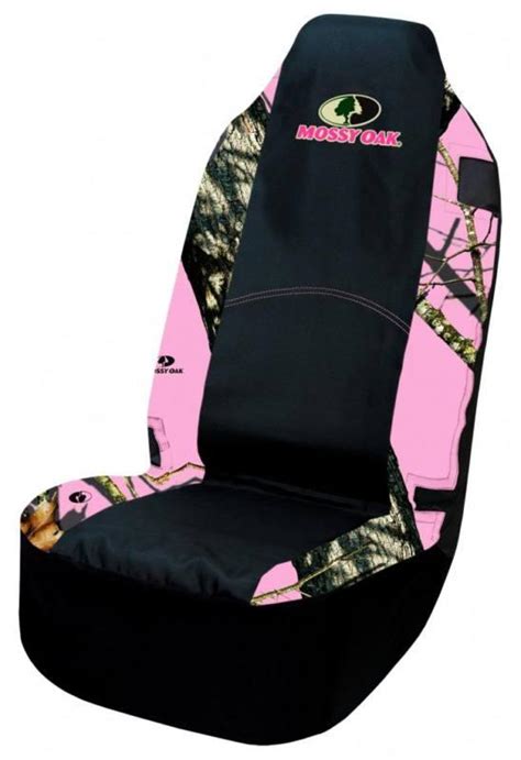 Find Pink Mossy Oak Camouflage Universal Bucket Seat Cover In Mossyoak