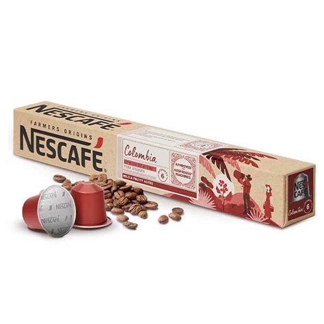 Nescaf Farmers Origins Colombia Espresso Decaf Nespresso E Horeca