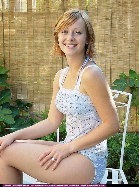 Pictures Of Lindsey Marshal Going For A Nude Swim In The Back Yard Porn Pictures Xxx Photos