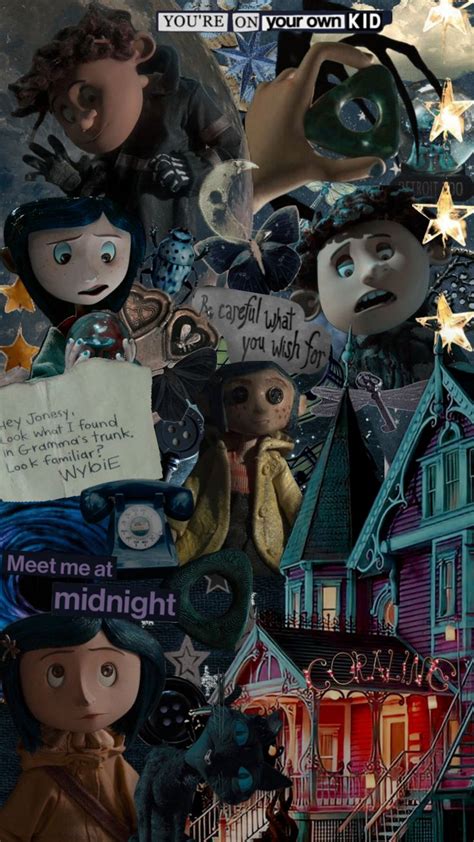 Coraline Coralinejones Aesthetic Wallpaper Wybie Tumblr