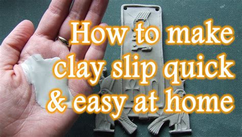 Pottery Tutorial How To Make Clay Slip Video At Home Quick And Easy