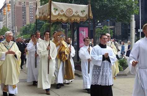 Catholic Mass Procession