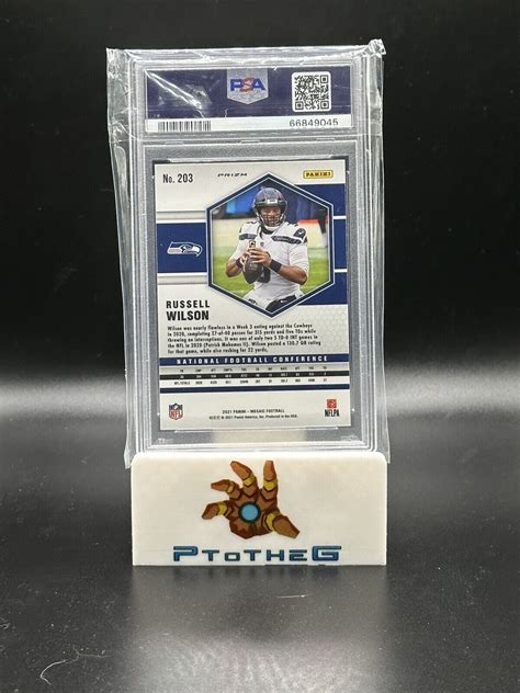 Panini Mosaic Mosaic Prizm Russell Wilson For Sale Online