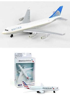 United, American Airlines Diecast Airplane Package Two 5.5" Diecast Model Planes 96647524986 | eBay