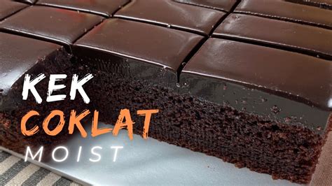 Kek Coklat Moist Ganache Viral Ketagih Resepi Mudah Confirm Menjadi