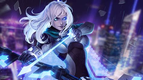 Ashe LoL Project Splash Art 4K HD Wallpaper Rare Gallery