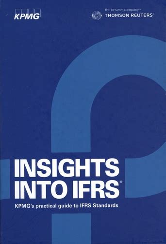 Insights Into Ifrs Kpmgs Practical Guide To De Kpmg Livre Decitre