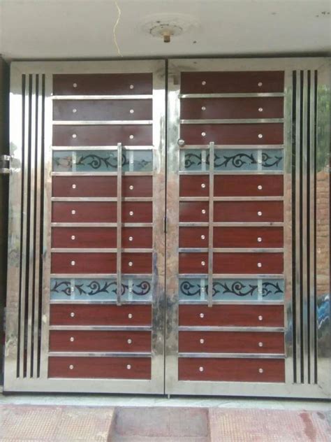 Modern 304 Grade Stainless Steel Main Gate 10x6 Feet At ₹ 1500 Sq Ft